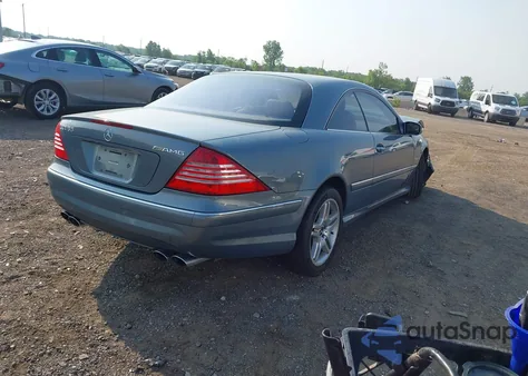 2005 Mercedes-Benz Cl 55 Amg from USA, damaged, VIN WDBPJ74J15A045102